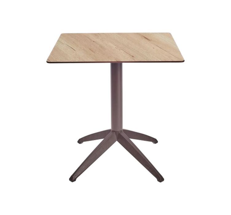 Стол QUATRO FOLD 70X70 MOKA-OAK1